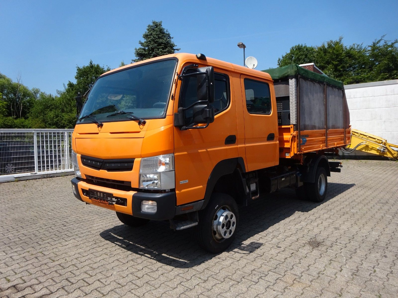 FUSO Canter Doppelkabine MEILLER 3Skipper 4x4 - قلاب صغير: صورة 3 FUSO Canter Doppelkabine MEILLER 3Skipper 4x4 - قلاب صغير: صورة 3