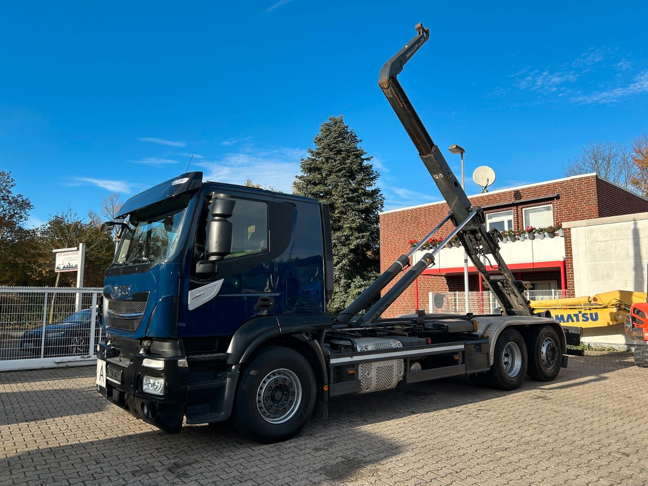 Iveco 460 Stralis MEILLER Abroller mit LIft-Lenkachse - شاحنة ذات خطاف: صورة 5 Iveco 460 Stralis MEILLER Abroller mit LIft-Lenkachse - شاحنة ذات خطاف: صورة 5