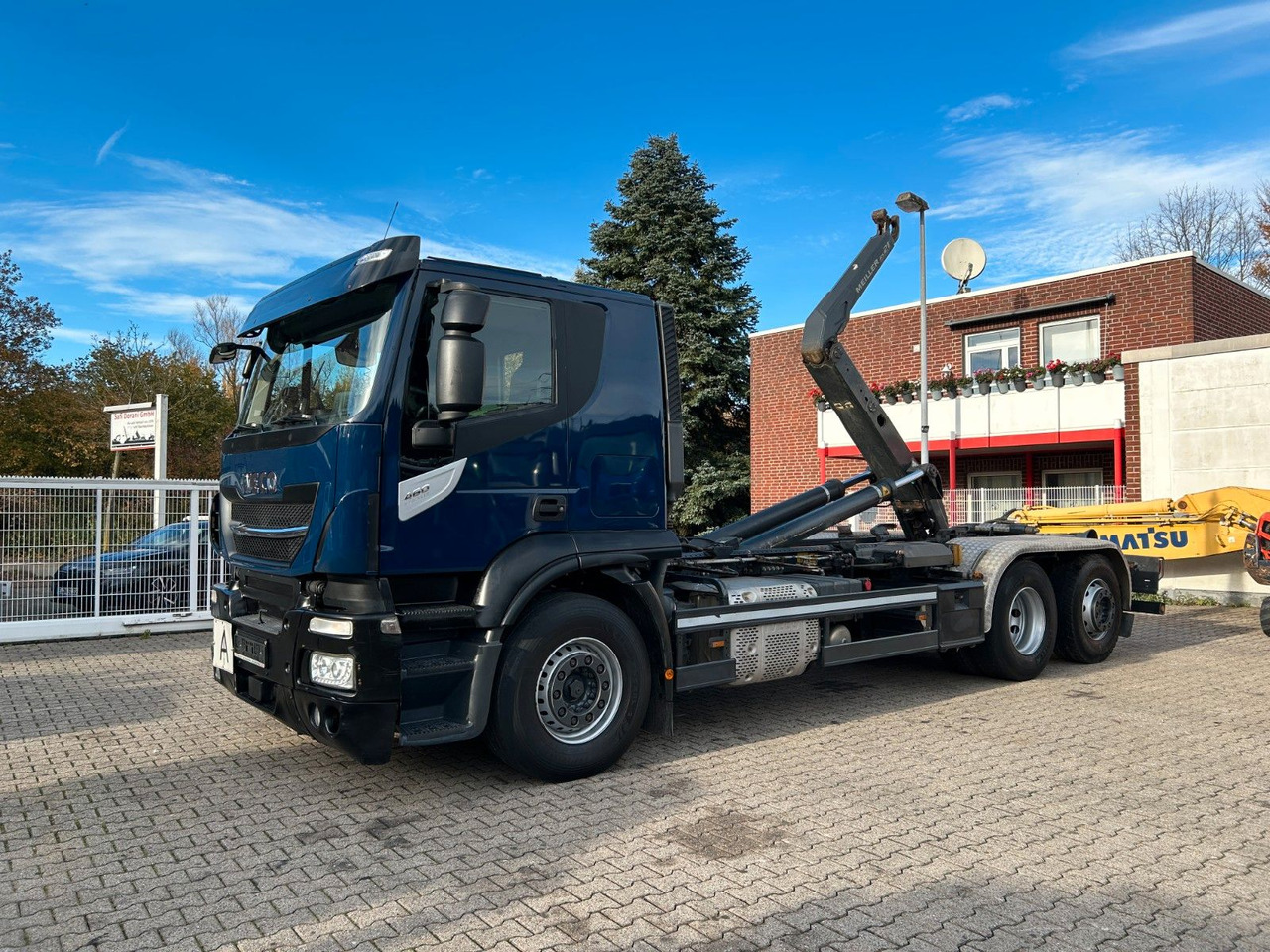 Iveco 460 Stralis MEILLER Abroller mit LIft-Lenkachse - شاحنة ذات خطاف: صورة 4 Iveco 460 Stralis MEILLER Abroller mit LIft-Lenkachse - شاحنة ذات خطاف: صورة 4