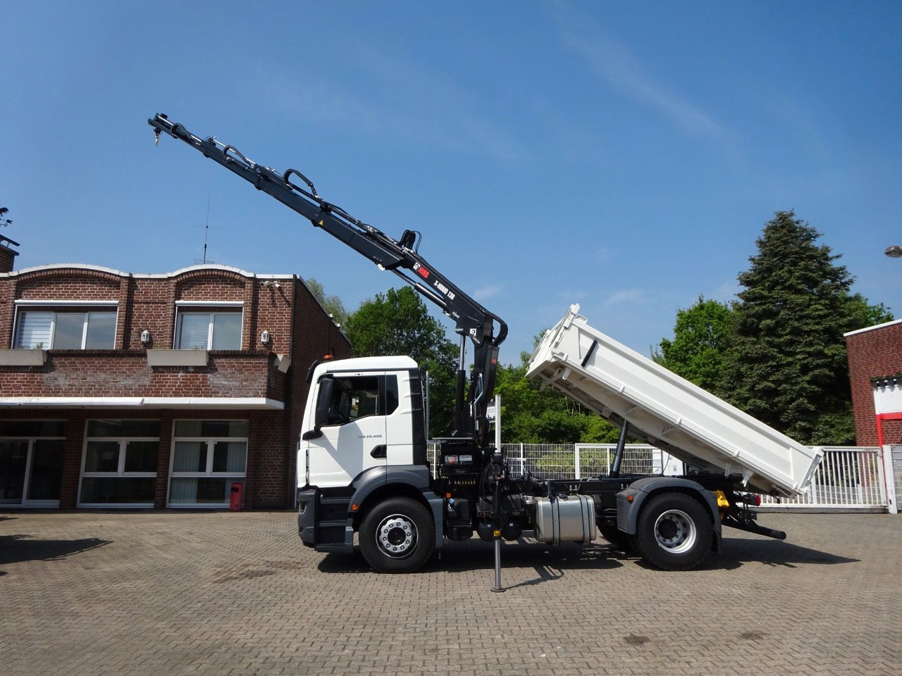 MAN 22.400 TGS + HIAB X-HIDUO 138 Kran - شاحنة قلاب, شاحنة كرين: صورة 4 MAN 22.400 TGS + HIAB X-HIDUO 138 Kran - شاحنة قلاب, شاحنة كرين: صورة 4