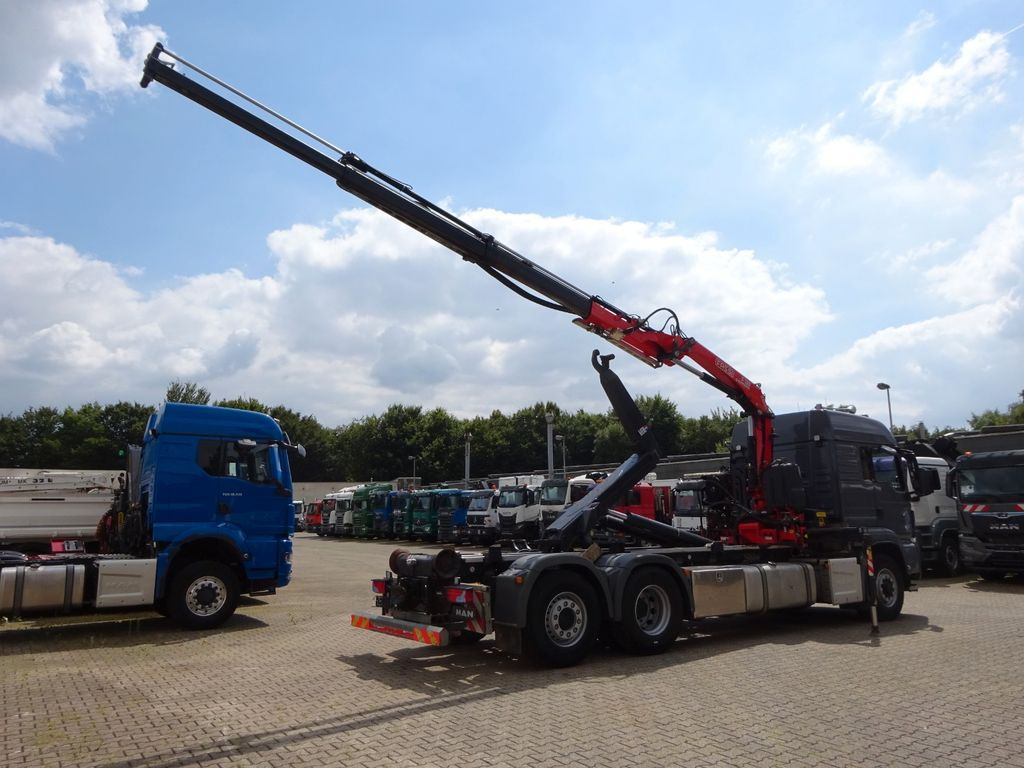 MAN 26.500 Abroller + Fassi F125A Kran 6x2-4 Allrad MAN 26.500 Abroller + Fassi F125A Kran 6x2-4 Allrad - شاحنة ذات خطاف, شاحنة كرين: صورة 5 MAN 26.500 Abroller + Fassi F125A Kran 6x2-4 Allrad MAN 26.500 Abroller + Fassi F125A Kran 6x2-4 Allrad - شاحنة ذات خطاف, شاحنة كرين: صورة 5
