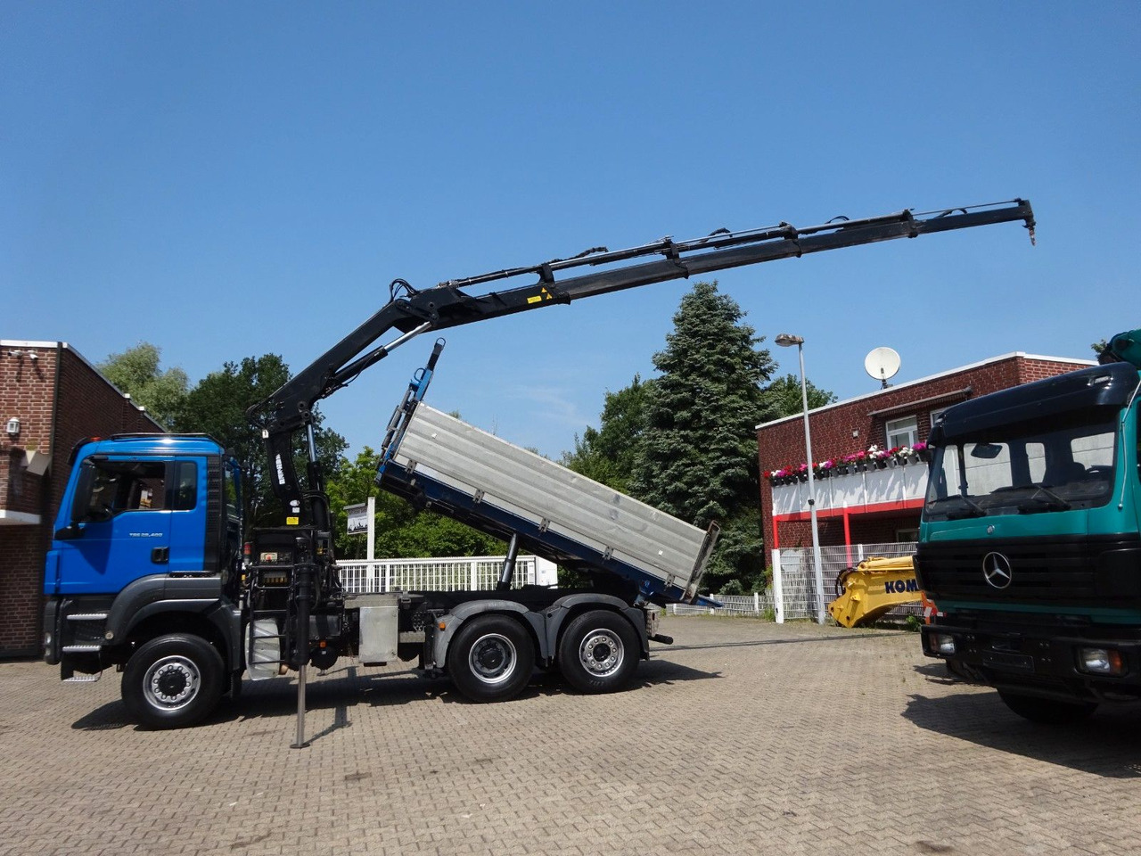 MAN 28.400 TGS 3Skipper+HIAB 166 E-4 HIPRPO 6x4-4 - شاحنة قلاب, شاحنة كرين: صورة 3 MAN 28.400 TGS 3Skipper+HIAB 166 E-4 HIPRPO 6x4-4 - شاحنة قلاب, شاحنة كرين: صورة 3