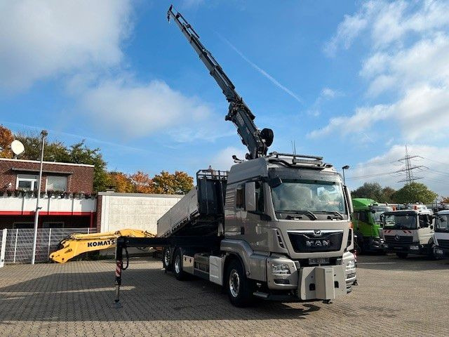 MAN 28.500 TGS 3Skipper + Fassi 395 Kran+Greifer 6x2 - شاحنة كرين: صورة 1 MAN 28.500 TGS 3Skipper + Fassi 395 Kran+Greifer 6x2 - شاحنة كرين: صورة 1