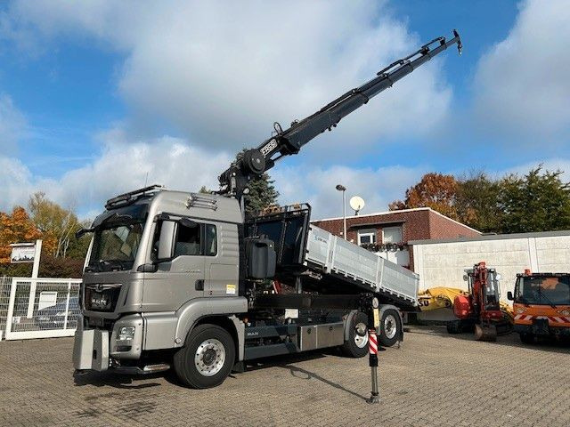 MAN 28.500 TGS 3Skipper + Fassi 395 Kran+Greifer 6x2 - شاحنة كرين: صورة 3 MAN 28.500 TGS 3Skipper + Fassi 395 Kran+Greifer 6x2 - شاحنة كرين: صورة 3