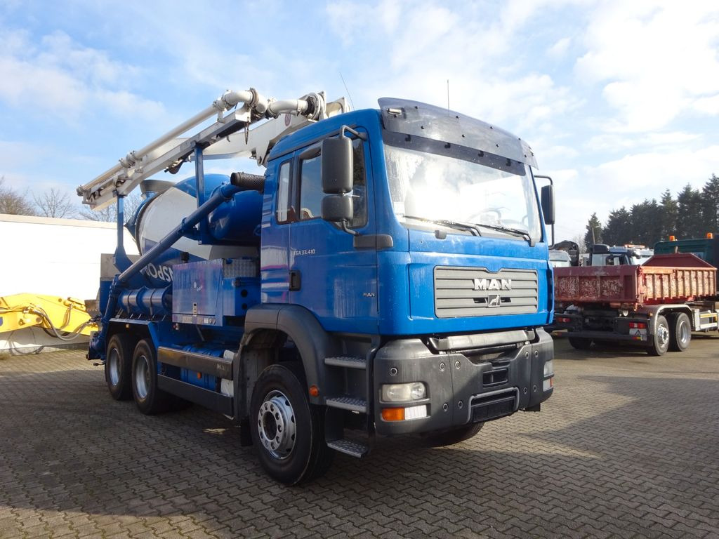 مضخة خرسانة MAN 33.410 TGA PUMI Putzmeister 16 Meter  6x4: صورة 10