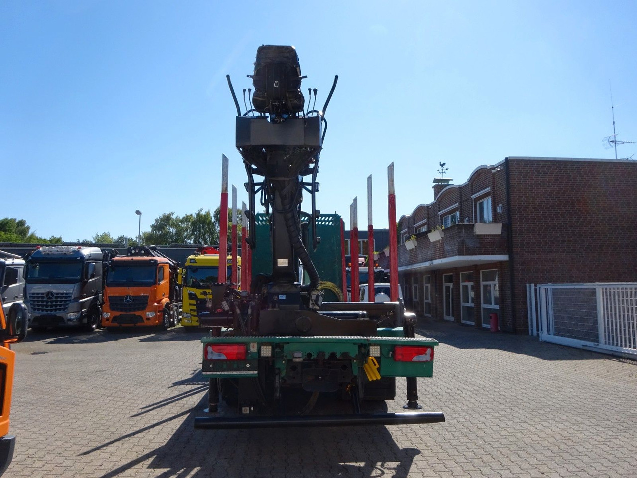 MAN 33.560 TGX mit TAJFUN L150Z Holzladekran 6x4 - شاحنة قطع الأشجار, شاحنة كرين: صورة 5 MAN 33.560 TGX mit TAJFUN L150Z Holzladekran 6x4 - شاحنة قطع الأشجار, شاحنة كرين: صورة 5
