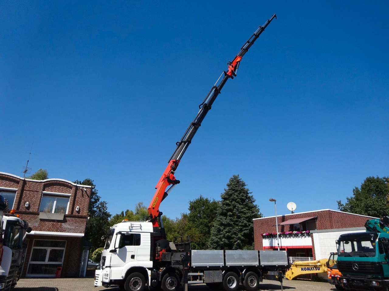 MAN 35.480 HYDRO TGS Pritsche + PK 65002 Kran 8x2-4 - شاحنة كرين: صورة 4 MAN 35.480 HYDRO TGS Pritsche + PK 65002 Kran 8x2-4 - شاحنة كرين: صورة 4