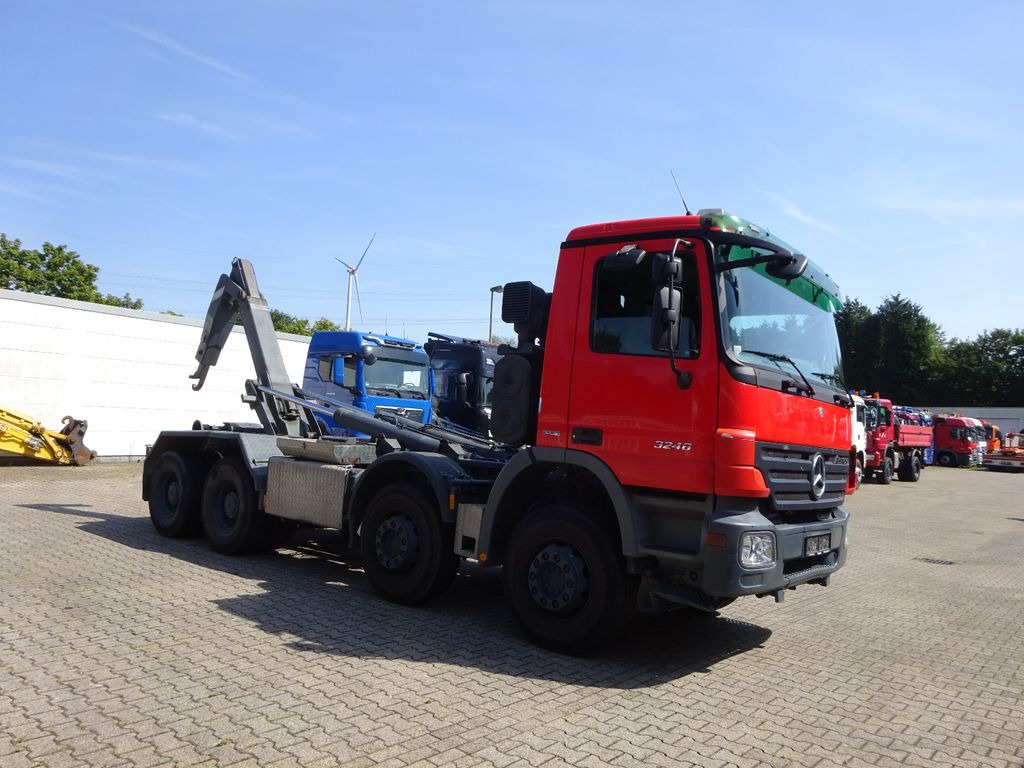 شاحنة ذات خطاف Mercedes-Benz 3246 Actros Abroller K45 8x4 Knickhacken Mercedes-Benz 3246 Actros Abroller K45 8x4 Knickhacken: صورة 9 شاحنة ذات خطاف Mercedes-Benz 3246 Actros Abroller K45 8x4 Knickhacken Mercedes-Benz 3246 Actros Abroller K45 8x4 Knickhacken: صورة 9