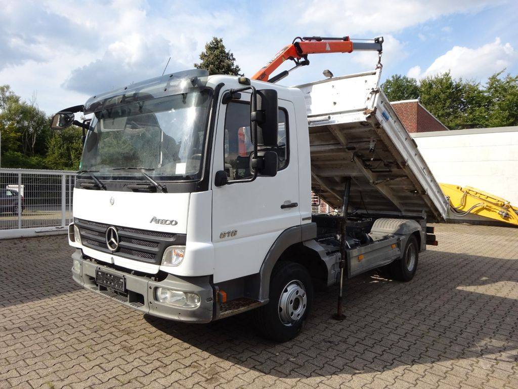 Mercedes-Benz 818 Atego MEILLER 3Skipper + Terex 36.2 Kran 4x2 Mercedes-Benz 818 Atego MEILLER 3Skipper + Terex 36.2 Kran 4x2 - قلاب صغير: صورة 1 Mercedes-Benz 818 Atego MEILLER 3Skipper + Terex 36.2 Kran 4x2 Mercedes-Benz 818 Atego MEILLER 3Skipper + Terex 36.2 Kran 4x2 - قلاب صغير: صورة 1