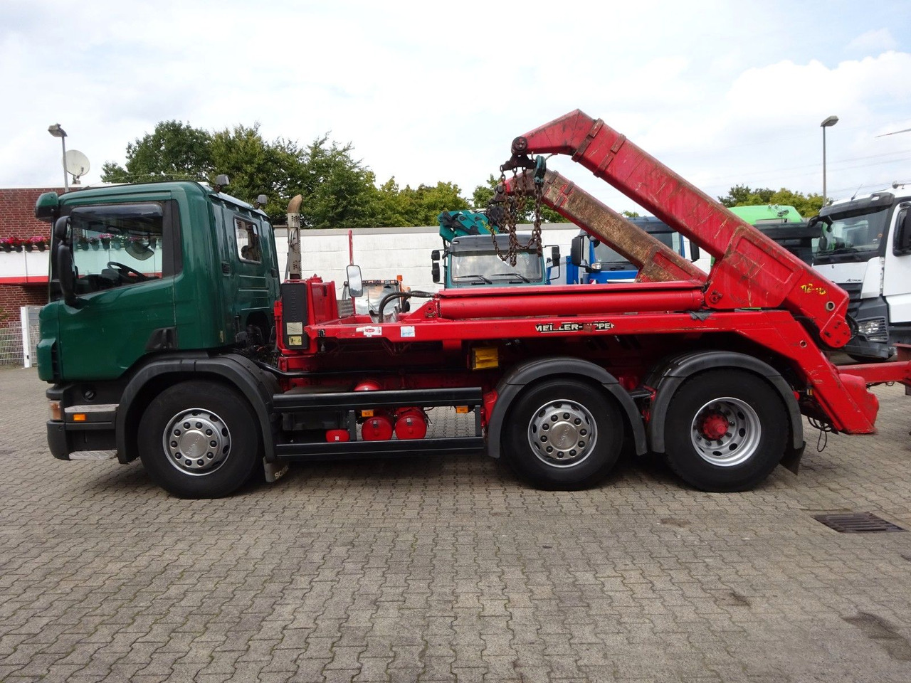 Scania P310 Absetzkipper MEILLER mit Lift+Lenkachse 6x2 - شاحنة قلاب: صورة 4 Scania P310 Absetzkipper MEILLER mit Lift+Lenkachse 6x2 - شاحنة قلاب: صورة 4