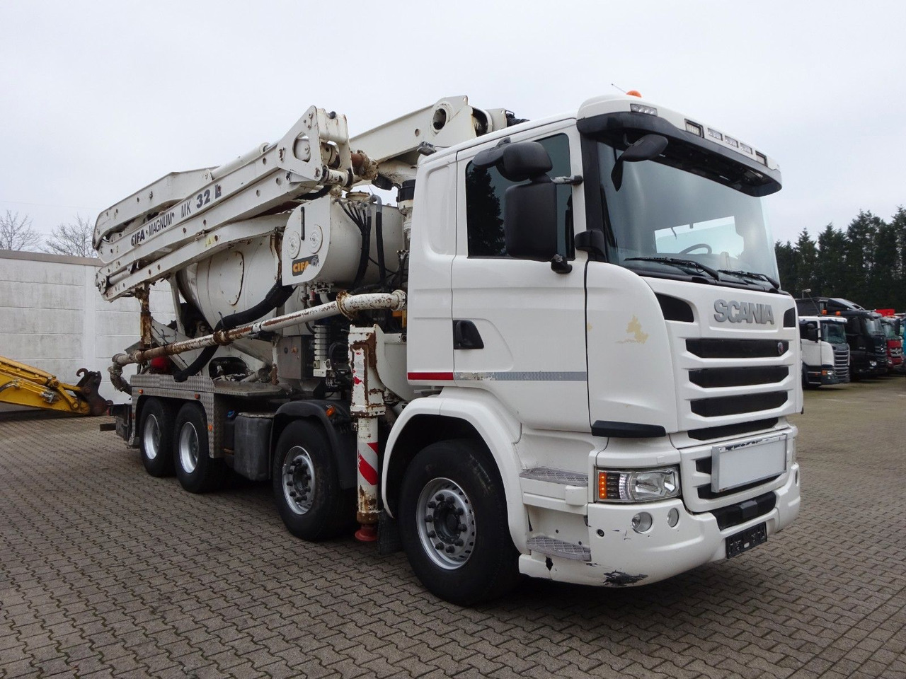 Scania PUMI CIFA 32 Meter 4 Knick. Scania PUMI CIFA 32 Meter 4 Knick * Betonpumpe - مضخة خرسانة: صورة 1 Scania PUMI CIFA 32 Meter 4 Knick. Scania PUMI CIFA 32 Meter 4 Knick * Betonpumpe - مضخة خرسانة: صورة 1