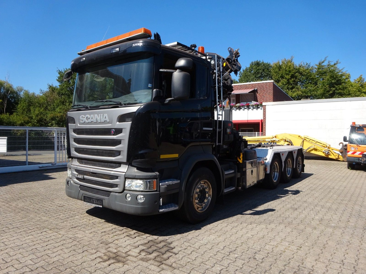 Scania R490 Abroller + HIAB 302E-6 Bj.2021 !Kran TRIDEM Scania R490 Abroller + HIAB 302E-6 Kran *BJ 2021* - شاحنة كرين, شاحنة ذات خطاف: صورة 5 Scania R490 Abroller + HIAB 302E-6 Bj.2021 !Kran TRIDEM Scania R490 Abroller + HIAB 302E-6 Kran *BJ 2021* - شاحنة كرين, شاحنة ذات خطاف: صورة 5