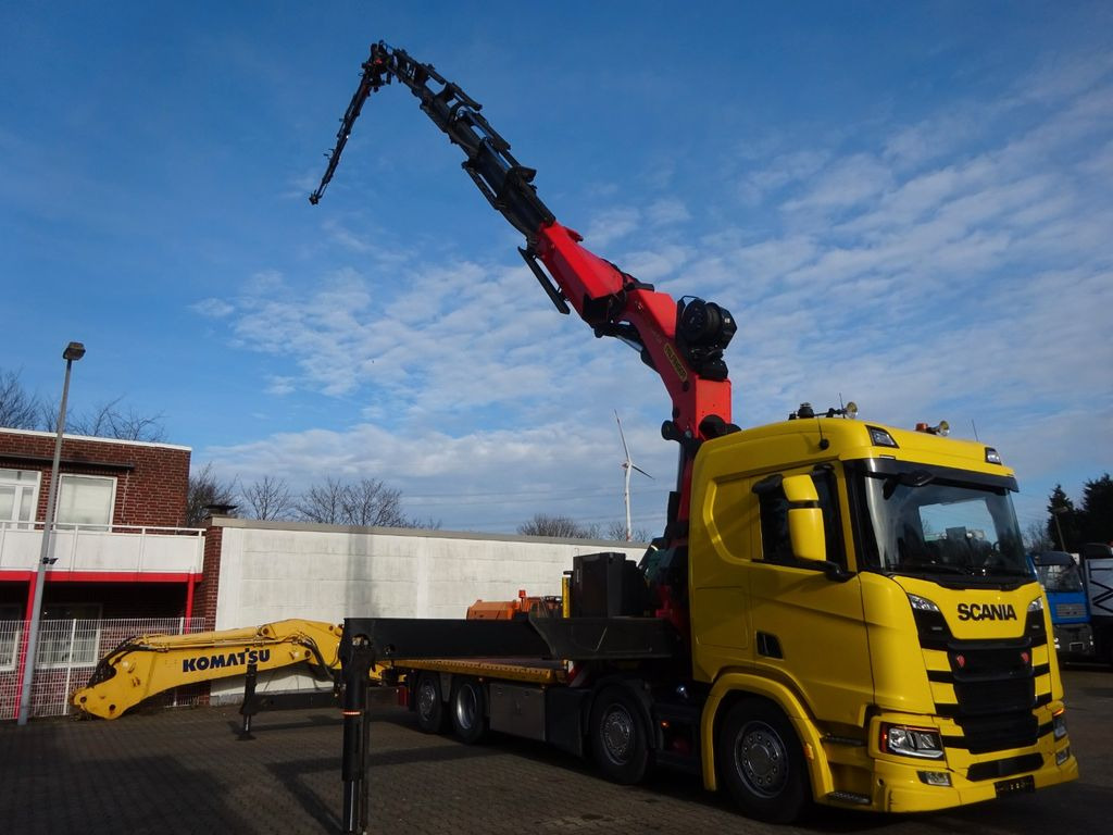 Scania R500 V8 + PK 72002 + JIB + Seilwinde 8x2 - شاحنة كرين, شاحنات مسطحة: صورة 4 Scania R500 V8 + PK 72002 + JIB + Seilwinde 8x2 - شاحنة كرين, شاحنات مسطحة: صورة 4