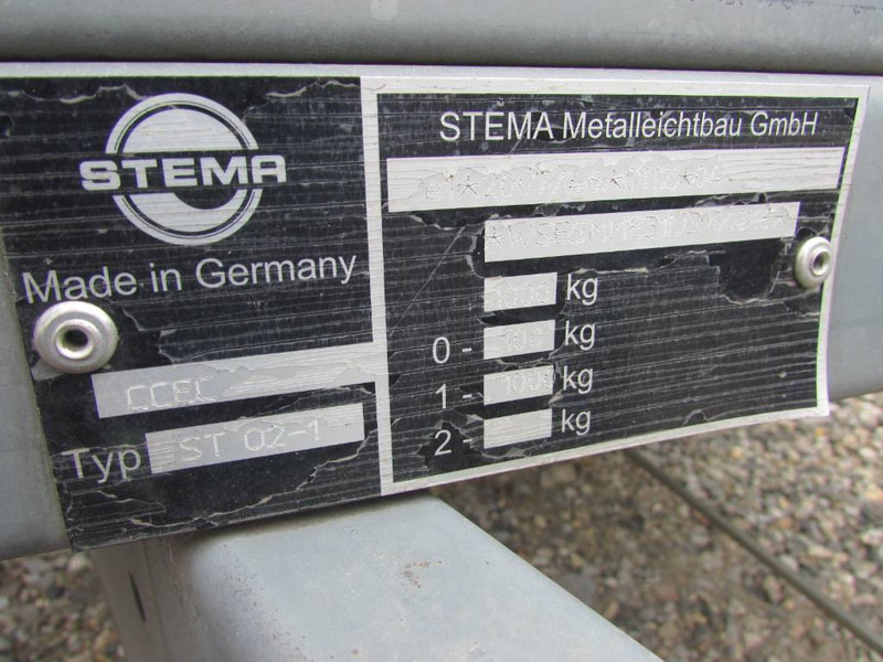 Stema ST02-1 Motorradanhänger 1.700 EUR - عربة مقطورة: صورة 4 Stema ST02-1 Motorradanhänger 1.700 EUR - عربة مقطورة: صورة 4