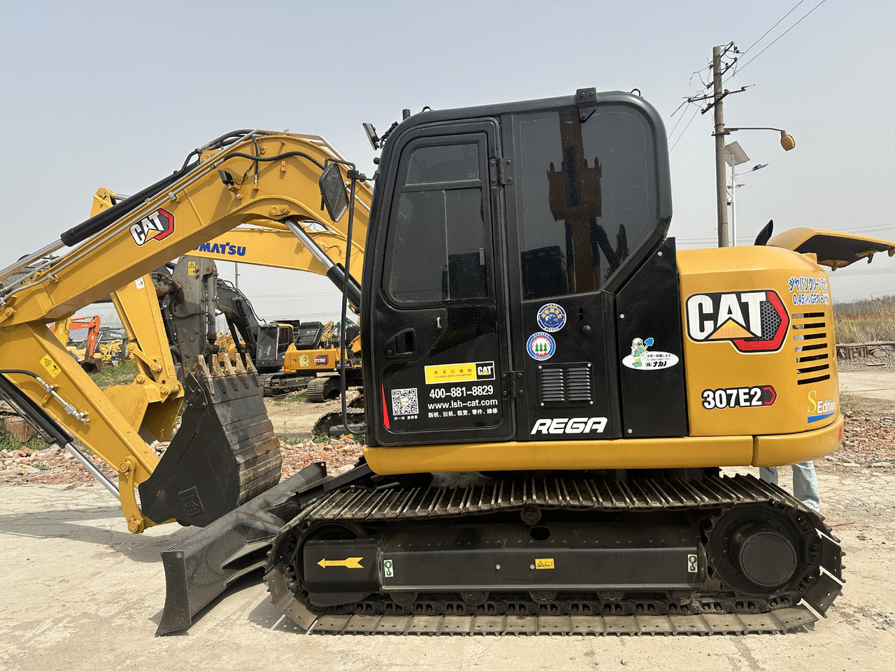 CATERPILLAR 307E2 - حفار زحاف: صورة 1 CATERPILLAR 307E2 - حفار زحاف: صورة 1