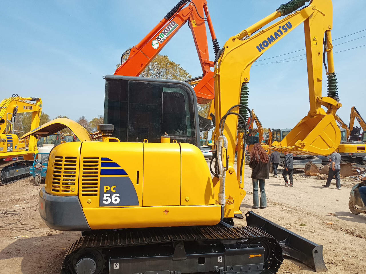 KOMATSU PC56-3 - حفارة مُصَّغرة: صورة 3 KOMATSU PC56-3 - حفارة مُصَّغرة: صورة 3