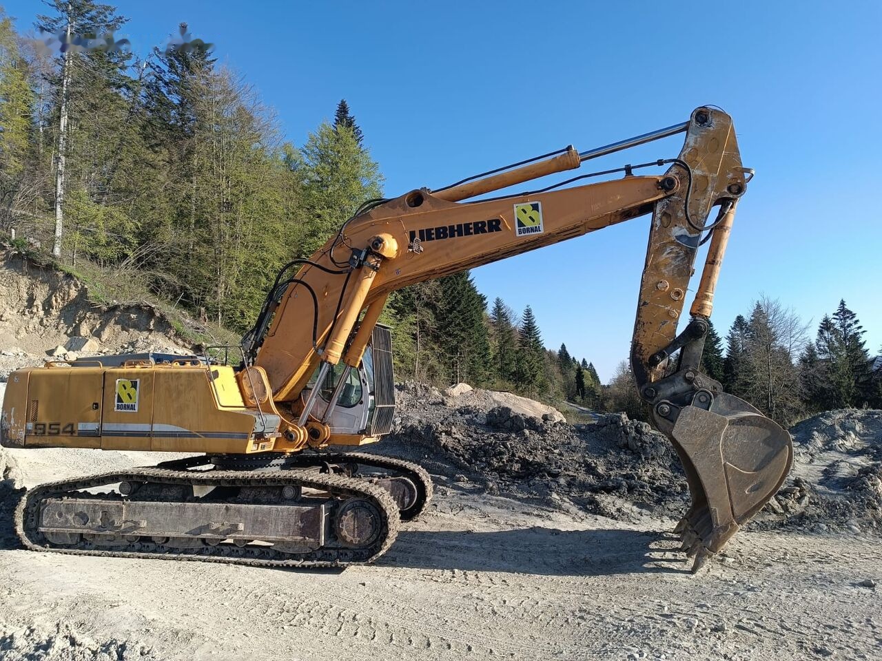 Liebherr R954 - حفار زحاف: صورة 1 Liebherr R954 - حفار زحاف: صورة 1