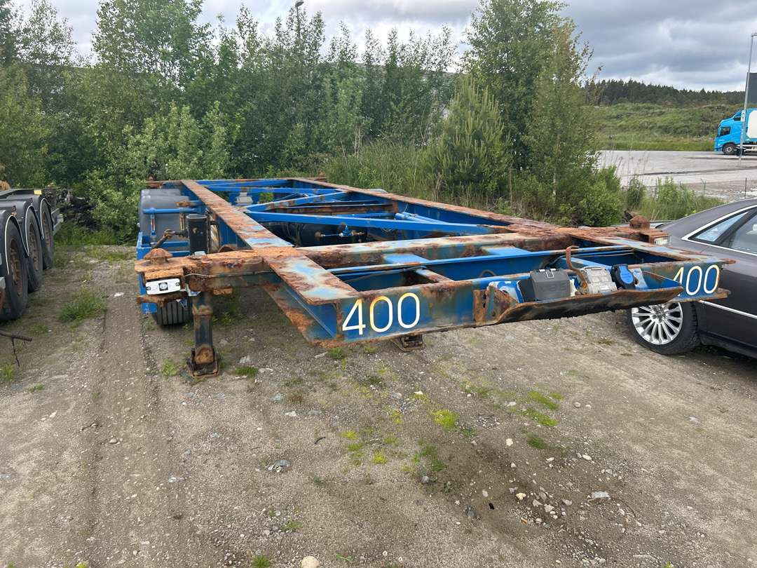 2004 Container-henger TURBO`HOET CONTAINERSEMITRAILER EU-godkjent - نصف مقطورة لنقل الحاويات: صورة 2 2004 Container-henger TURBO`HOET CONTAINERSEMITRAILER EU-godkjent - نصف مقطورة لنقل الحاويات: صورة 2
