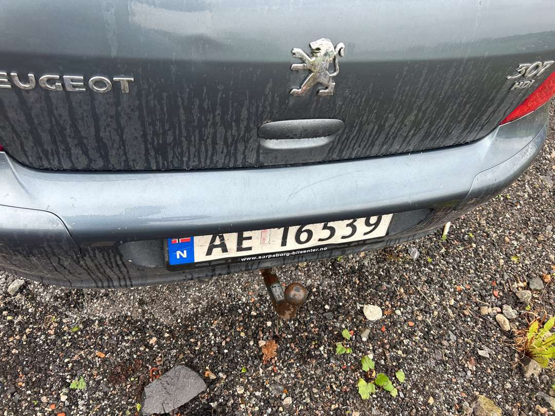 2007 Personbil PEUGEOT 307 EU-godkjent - سيارة: صورة 5 2007 Personbil PEUGEOT 307 EU-godkjent - سيارة: صورة 5