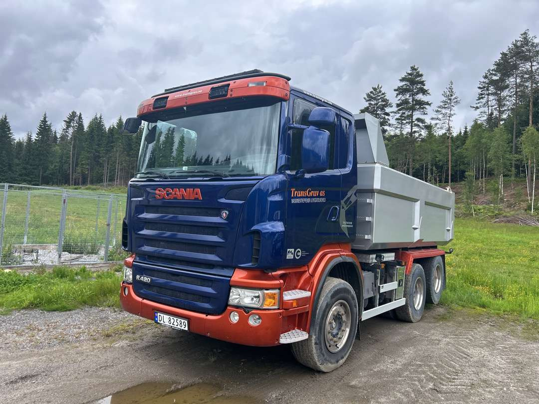 2008 Lastebil/dumper SCANIA R 420 CB6X2HNA EU-godkjent - شاحنة قلاب: صورة 1 2008 Lastebil/dumper SCANIA R 420 CB6X2HNA EU-godkjent - شاحنة قلاب: صورة 1