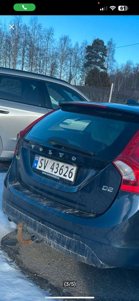 2013 Volvo V60 (rep.-objekt) - سيارة: صورة 3 2013 Volvo V60 (rep.-objekt) - سيارة: صورة 3