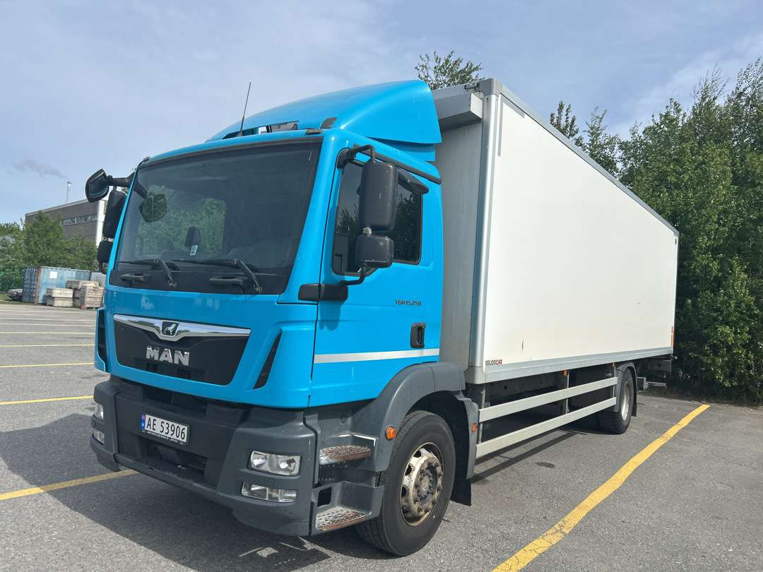 2018 Skapbil MAN TGM 15.250 EU-Godkjent. Euro 6 - شاحنة مقفلة: صورة 1 2018 Skapbil MAN TGM 15.250 EU-Godkjent. Euro 6 - شاحنة مقفلة: صورة 1