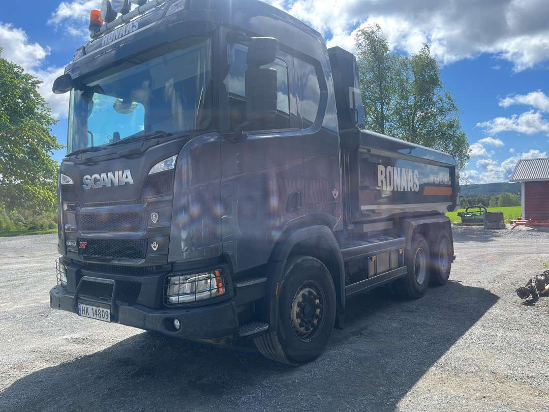 2020 Scania R650 xt - nylig eugodkjent - شاحنة قلاب: صورة 1 2020 Scania R650 xt - nylig eugodkjent - شاحنة قلاب: صورة 1