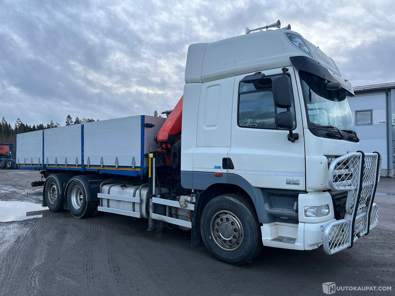 Daf CF85.460 FAN, 2013, Kangasala - شاحنات مسطحة, شاحنة كرين: صورة 2 Daf CF85.460 FAN, 2013, Kangasala - شاحنات مسطحة, شاحنة كرين: صورة 2