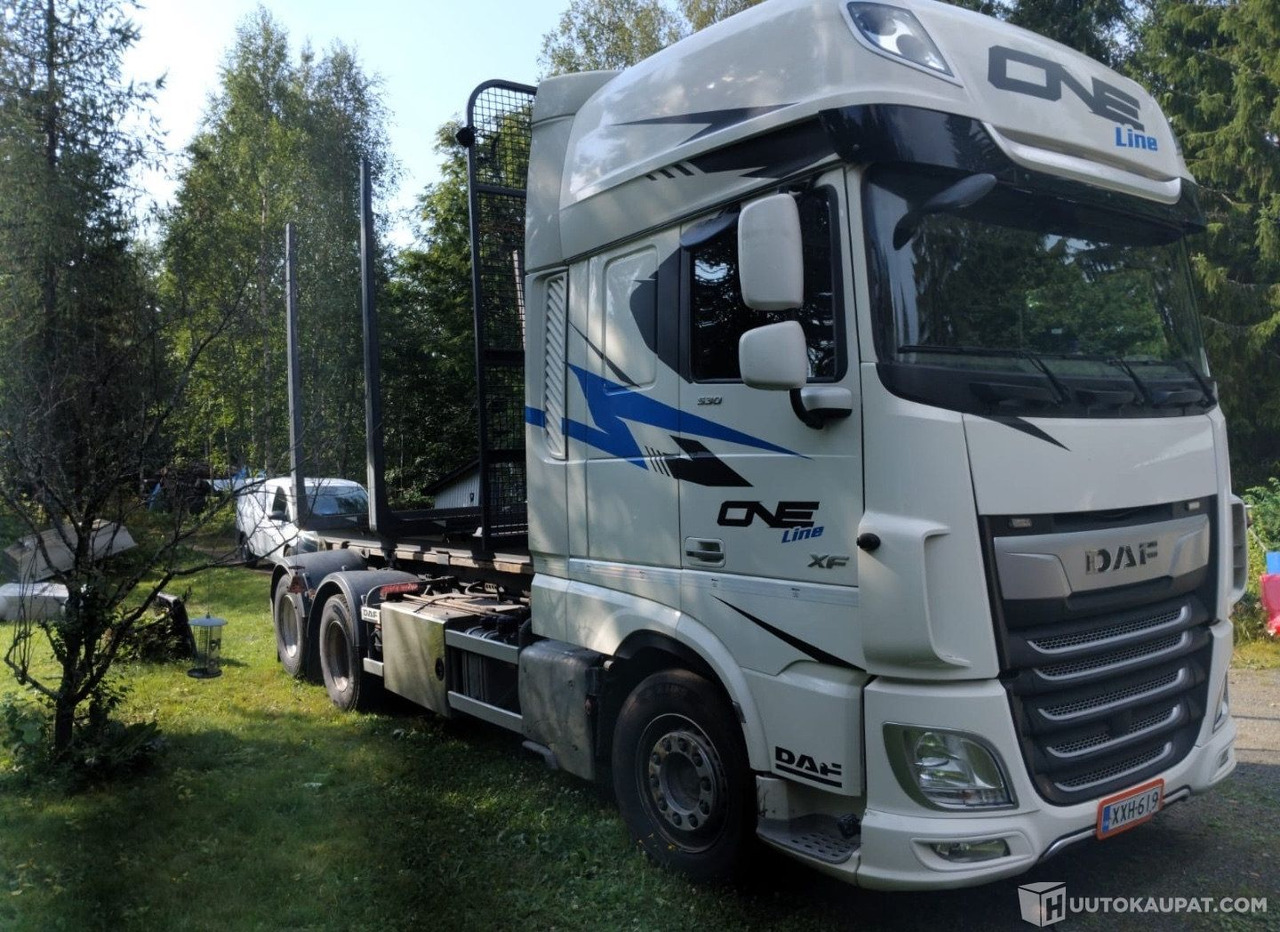 Daf XF 530, Koukkukuorma-auto tukkilavalla, 2020, Keitele - شاحنة: صورة 3 Daf XF 530, Koukkukuorma-auto tukkilavalla, 2020, Keitele - شاحنة: صورة 3