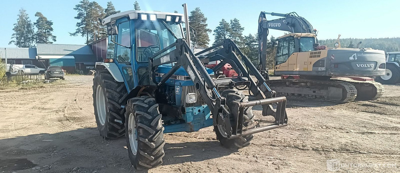 Ford 6610 MK II Turbo + Trima 1420, 1988, Diesel, 6 700 h, Leppävirta - جرار: صورة 5 Ford 6610 MK II Turbo + Trima 1420, 1988, Diesel, 6 700 h, Leppävirta - جرار: صورة 5