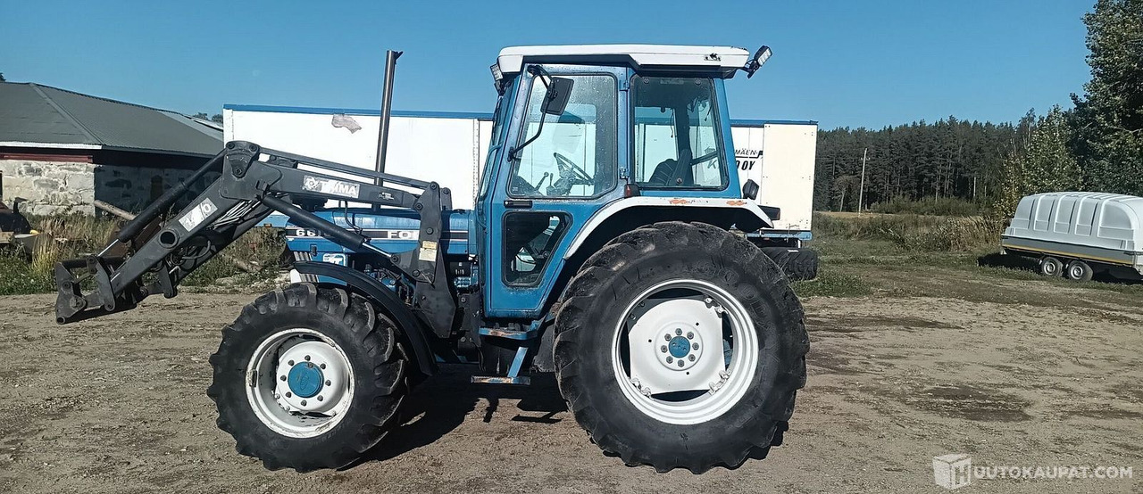 Ford 6610 MK II Turbo + Trima 1420, 1988, Diesel, 6 700 h, Leppävirta - جرار: صورة 4 Ford 6610 MK II Turbo + Trima 1420, 1988, Diesel, 6 700 h, Leppävirta - جرار: صورة 4