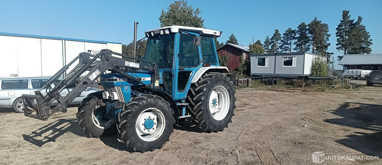 Ford 6610 MK II Turbo + Trima 1420, 1988, Diesel, 6 700 h, Leppävirta - جرار: صورة 3 Ford 6610 MK II Turbo + Trima 1420, 1988, Diesel, 6 700 h, Leppävirta - جرار: صورة 3