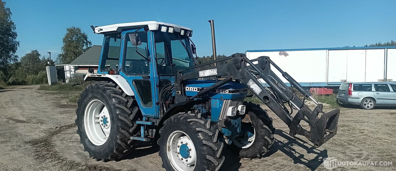 Ford 6610 MK II Turbo + Trima 1420, 1988, Diesel, 6 700 h, Leppävirta - جرار: صورة 2 Ford 6610 MK II Turbo + Trima 1420, 1988, Diesel, 6 700 h, Leppävirta - جرار: صورة 2