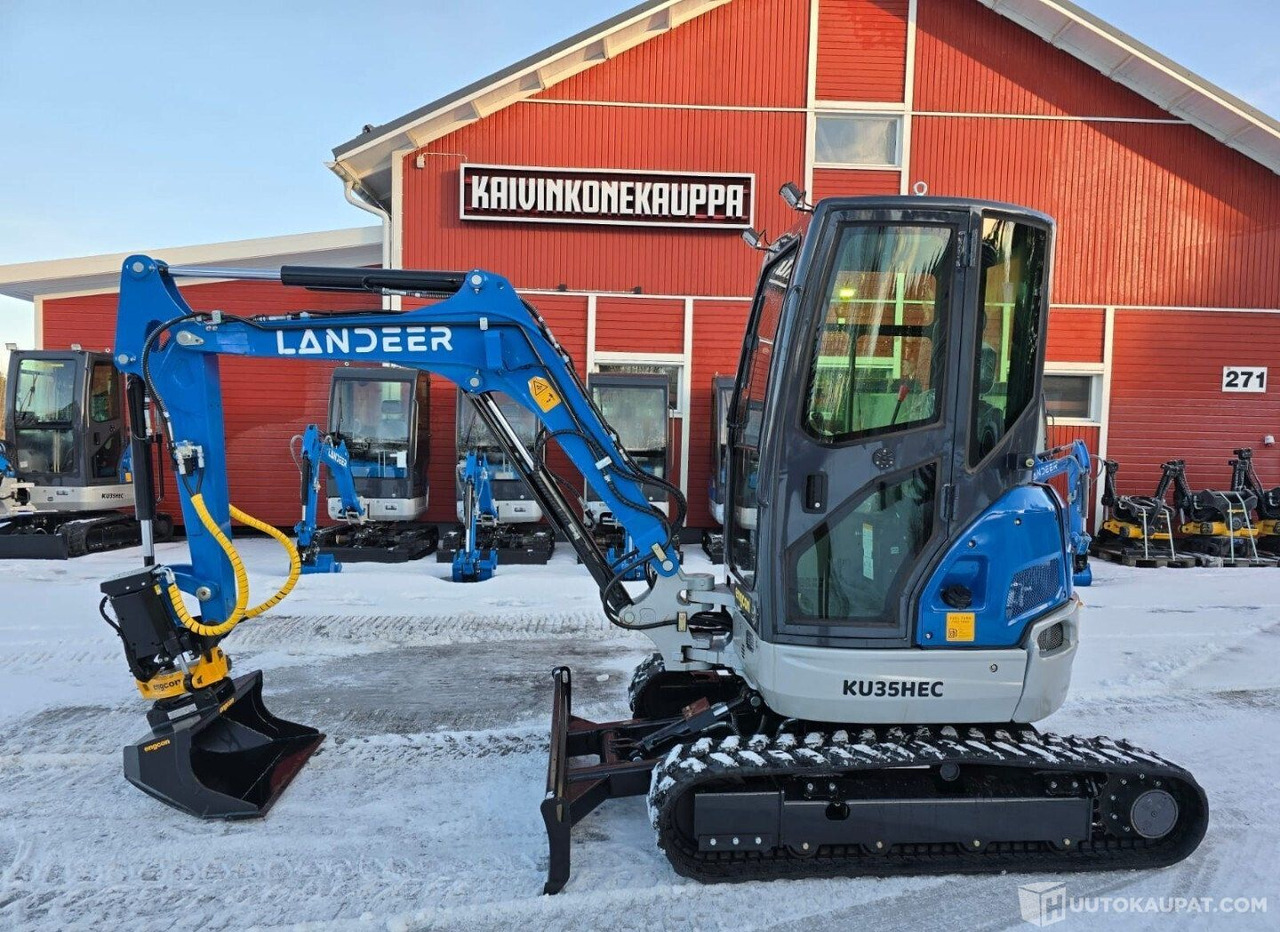 Landeer KU35HEC, 2025, Diesel Kaivinkone, Seinäjoki - حفارة مُصَّغرة: صورة 1 Landeer KU35HEC, 2025, Diesel Kaivinkone, Seinäjoki - حفارة مُصَّغرة: صورة 1