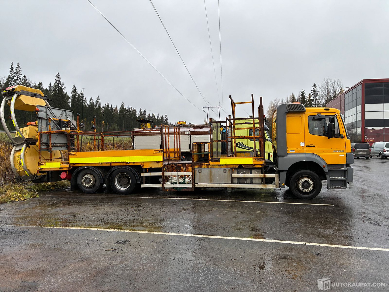 Mercedes-Benz Atego, 2003, Ylöjärvi - شاحنات مسطحة: صورة 4 Mercedes-Benz Atego, 2003, Ylöjärvi - شاحنات مسطحة: صورة 4