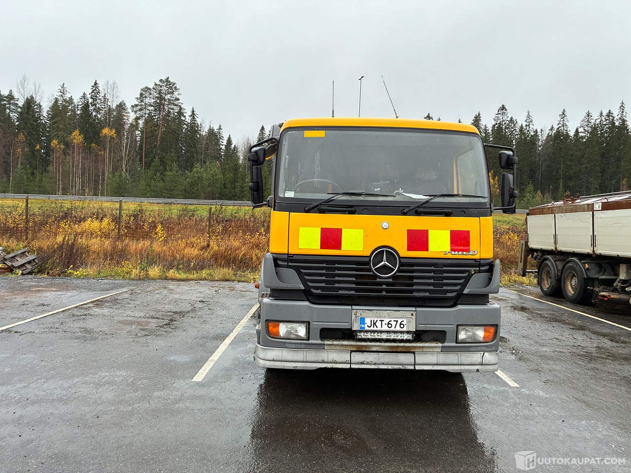 Mercedes-Benz Atego, 2003, Ylöjärvi - شاحنات مسطحة: صورة 3 Mercedes-Benz Atego, 2003, Ylöjärvi - شاحنات مسطحة: صورة 3