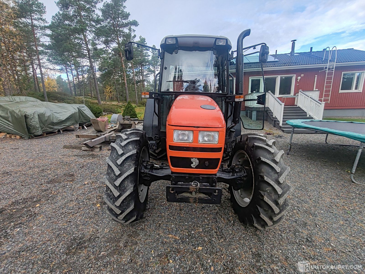 Same Dorado 86 traktori talven lumitöihin, 2005. MTK25, Uusikaupunki - جرار: صورة 4 Same Dorado 86 traktori talven lumitöihin, 2005. MTK25, Uusikaupunki - جرار: صورة 4