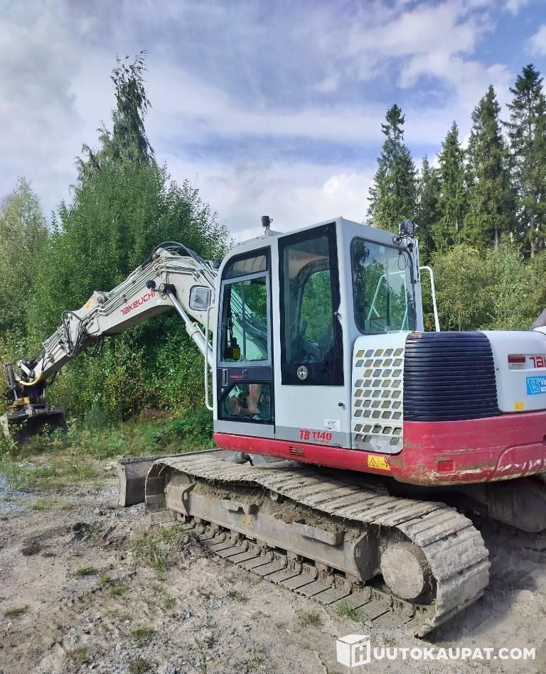 Takeuchi TB 1140, 2015, 7,800 h Tracked excavator, Ylöjärvi - حفار زحاف: صورة 1 Takeuchi TB 1140, 2015, 7,800 h Tracked excavator, Ylöjärvi - حفار زحاف: صورة 1