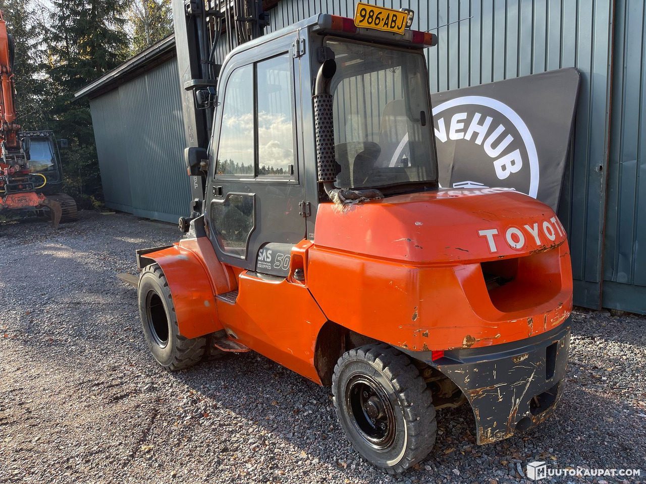 Toyota 42-7 FD A 50 forklift, 2011, Lohja - رافعة شوكية ديزل: صورة 4 Toyota 42-7 FD A 50 forklift, 2011, Lohja - رافعة شوكية ديزل: صورة 4