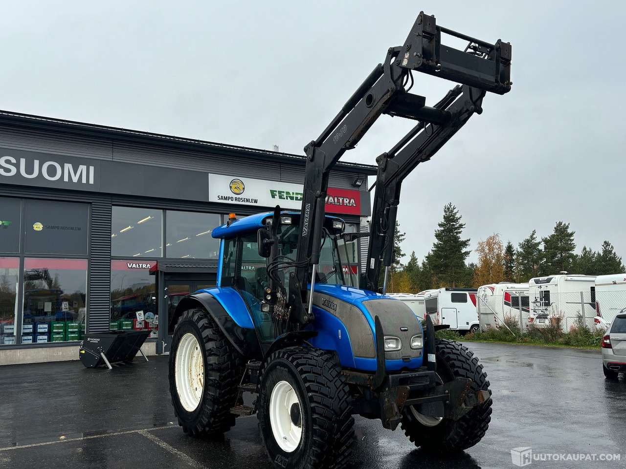 Valtra C120, 2004 traktori, Ajettu 6 500h. MTK25, Kempele - جرار: صورة 3 Valtra C120, 2004 traktori, Ajettu 6 500h. MTK25, Kempele - جرار: صورة 3