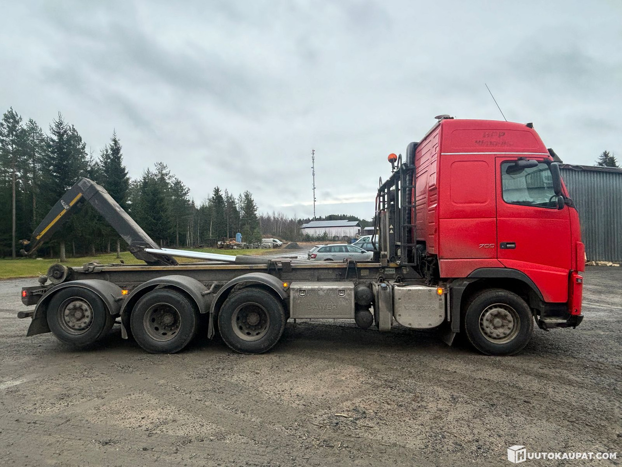 Volvo FH16 hooklift truck. 2010, Kalajoki - شاحنة ذات خطاف: صورة 4 Volvo FH16 hooklift truck. 2010, Kalajoki - شاحنة ذات خطاف: صورة 4