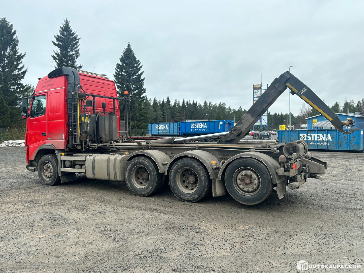 Volvo FH16 hooklift truck. 2010, Kalajoki - شاحنة ذات خطاف: صورة 2 Volvo FH16 hooklift truck. 2010, Kalajoki - شاحنة ذات خطاف: صورة 2