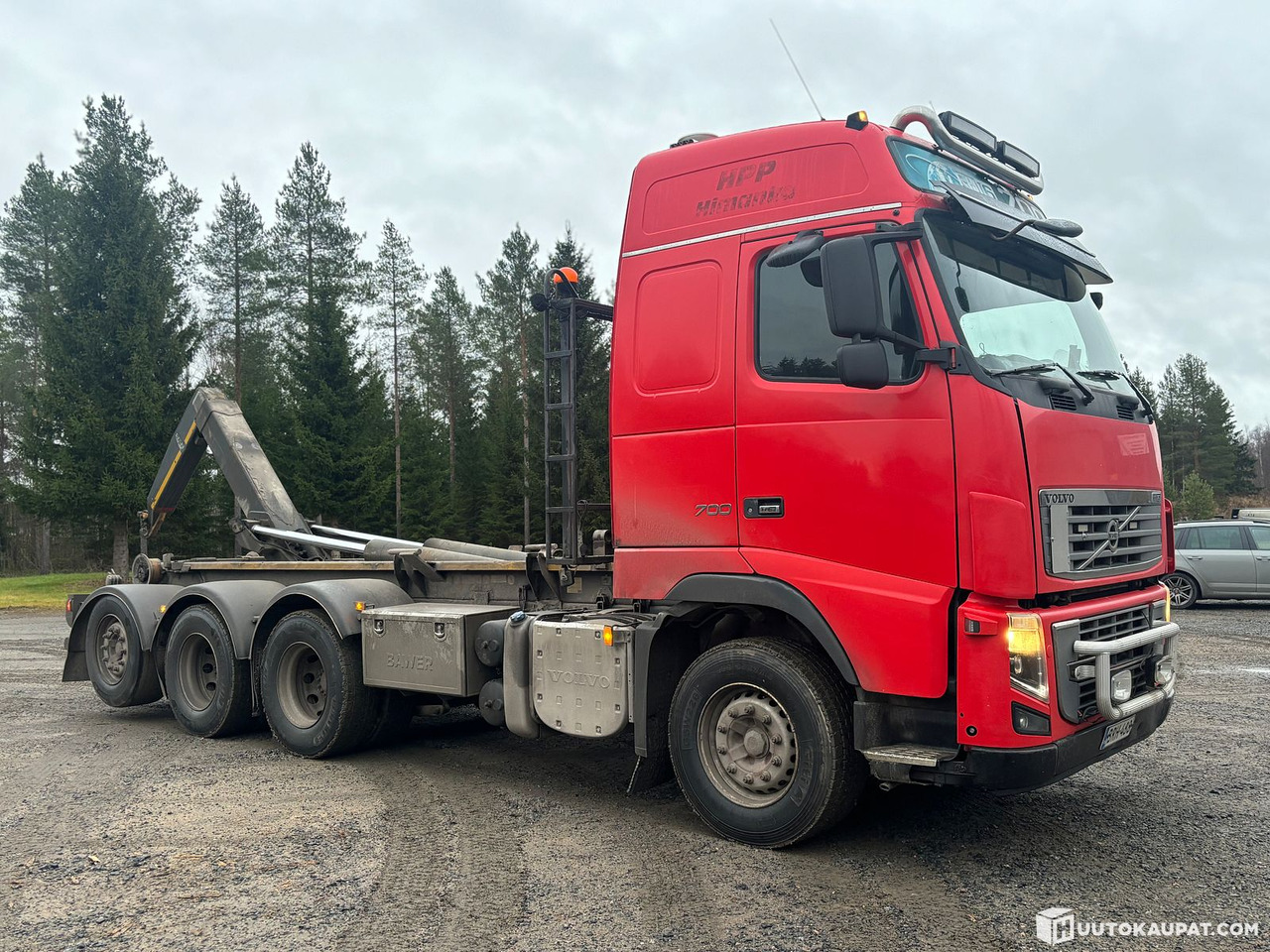 Volvo FH16 hooklift truck. 2010, Kalajoki - شاحنة ذات خطاف: صورة 1 Volvo FH16 hooklift truck. 2010, Kalajoki - شاحنة ذات خطاف: صورة 1
