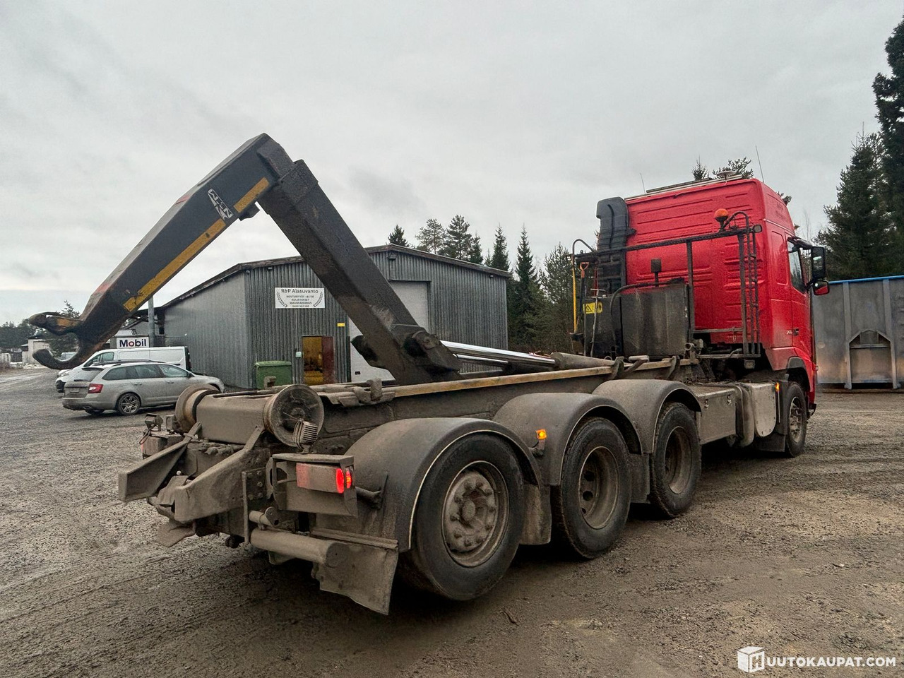Volvo FH16 hooklift truck. 2010, Kalajoki - شاحنة ذات خطاف: صورة 5 Volvo FH16 hooklift truck. 2010, Kalajoki - شاحنة ذات خطاف: صورة 5