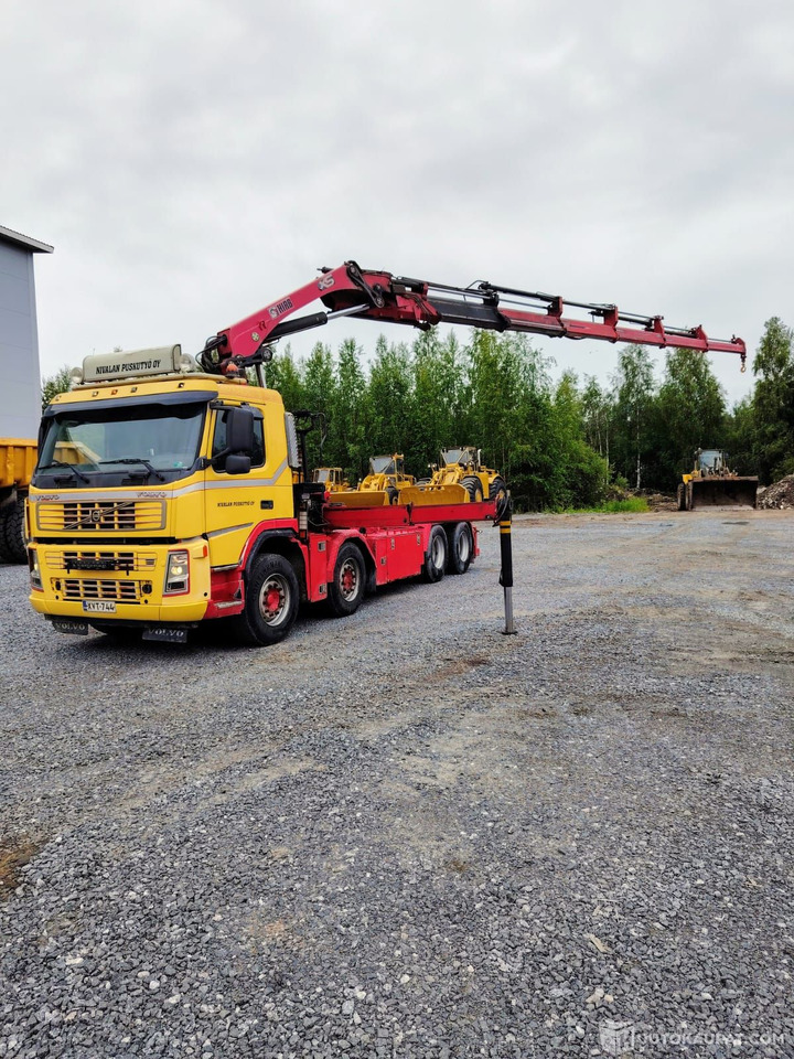 Volvo FM 12, 2005 + Hiab nosturi, Alavus - شاحنة: صورة 4 Volvo FM 12, 2005 + Hiab nosturi, Alavus - شاحنة: صورة 4