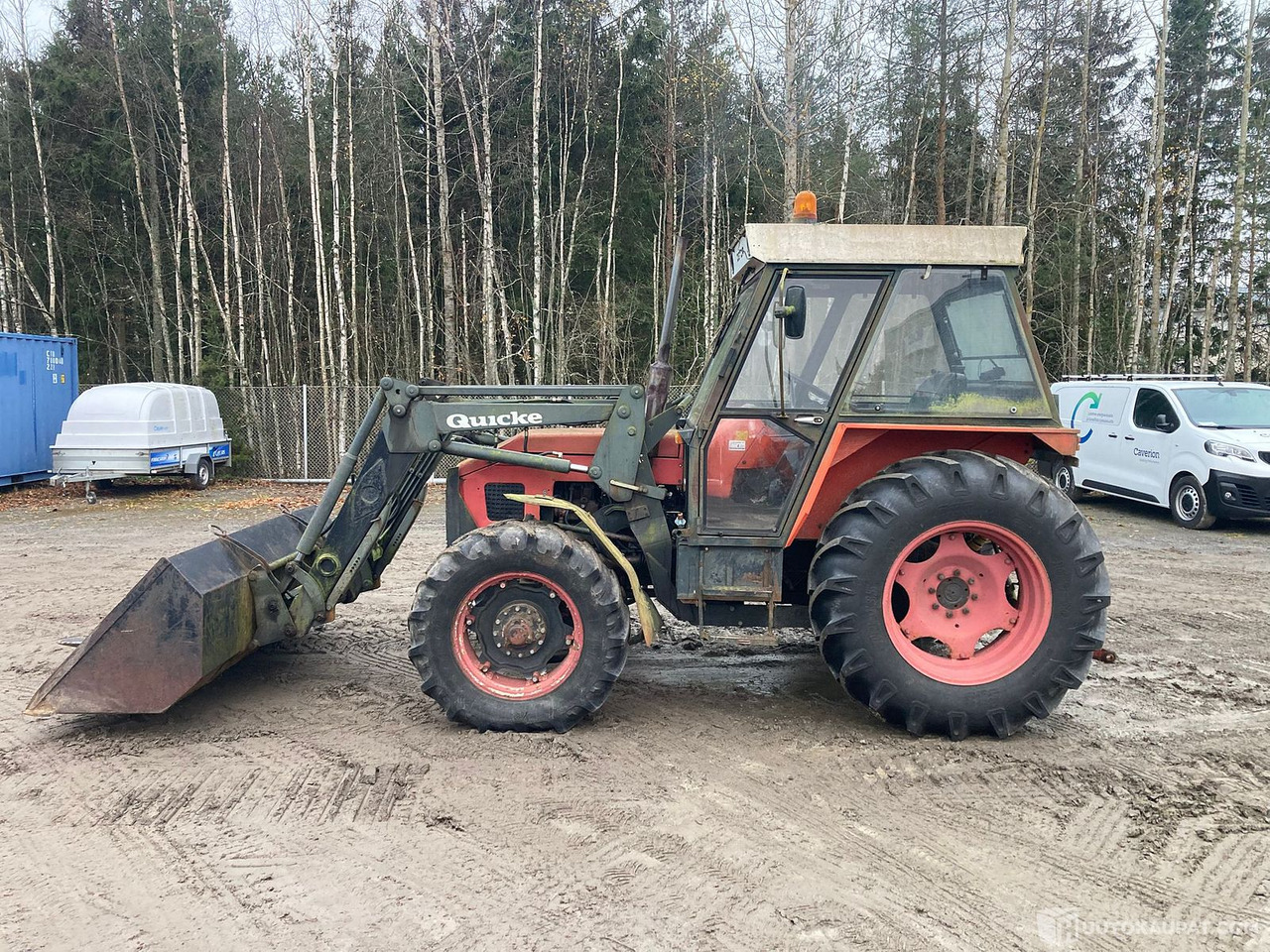 Zetor 7245, Nelivetotraktori, 1985, Marginaaliverollinen, Seinäjoki - جرار: صورة 1 Zetor 7245, Nelivetotraktori, 1985, Marginaaliverollinen, Seinäjoki - جرار: صورة 1