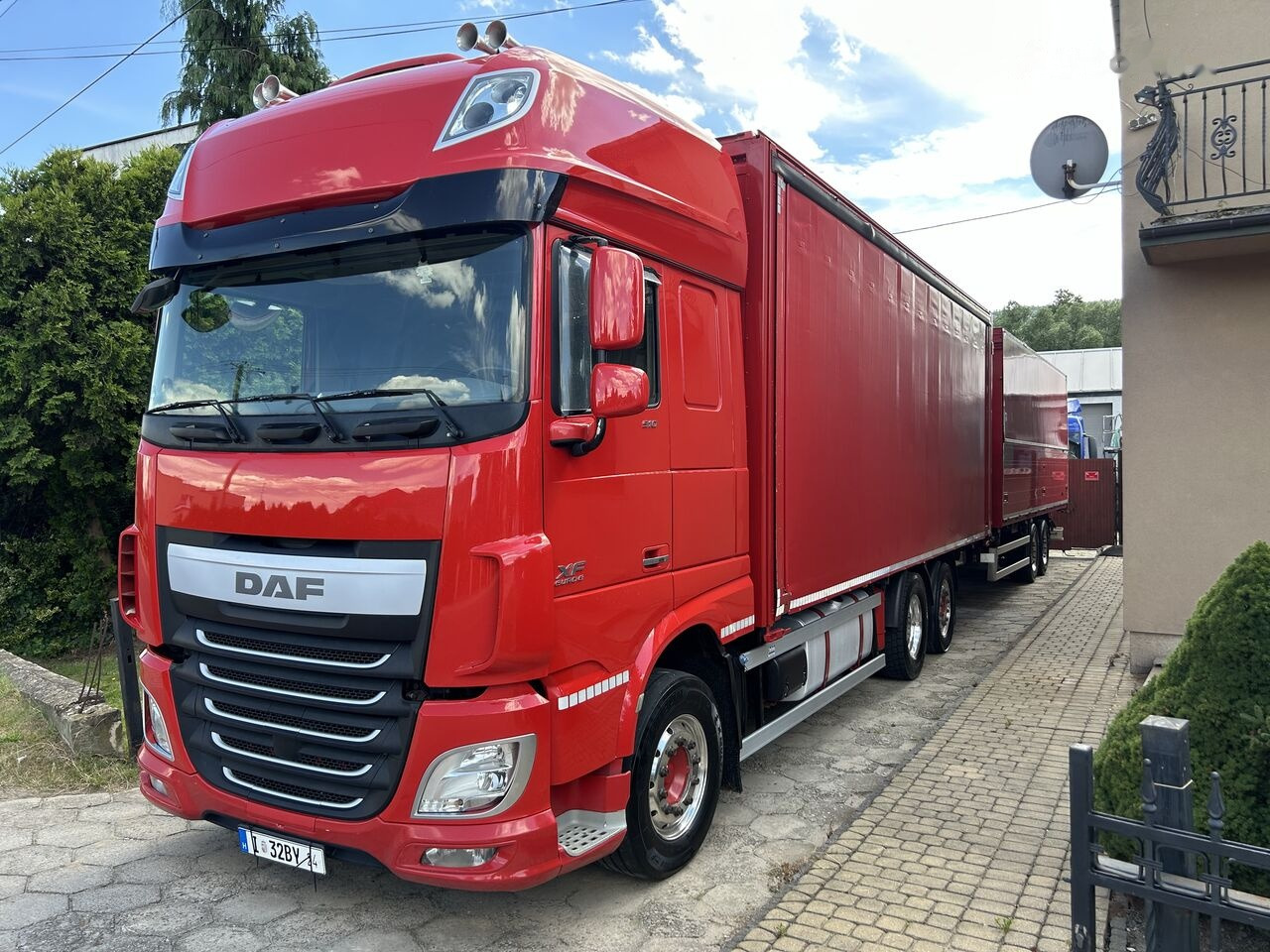 DAF DAF Kotschenreuther 106.510 RETARDER COMPLET TANDEM 7.7m+7.7m from Germany TOP TOP 106.510 RETARDER COMPLET TANDEM 7.7m+7.7m from Germany TOP TOP - شاحنة ستارة: صورة 2 DAF DAF Kotschenreuther 106.510 RETARDER COMPLET TANDEM 7.7m+7.7m from Germany TOP TOP 106.510 RETARDER COMPLET TANDEM 7.7m+7.7m from Germany TOP TOP - شاحنة ستارة: صورة 2