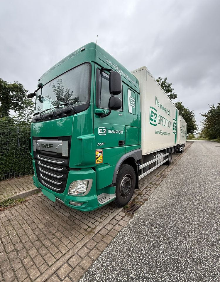 DAF XF ZESTAW TANDEM 2021 ORYGINALNY PRZEBIEG z Niemiec / PRZEJAZDOWY Z WINDĄ / - شاحنة مقفلة: صورة 5 DAF XF ZESTAW TANDEM 2021 ORYGINALNY PRZEBIEG z Niemiec / PRZEJAZDOWY Z WINDĄ / - شاحنة مقفلة: صورة 5