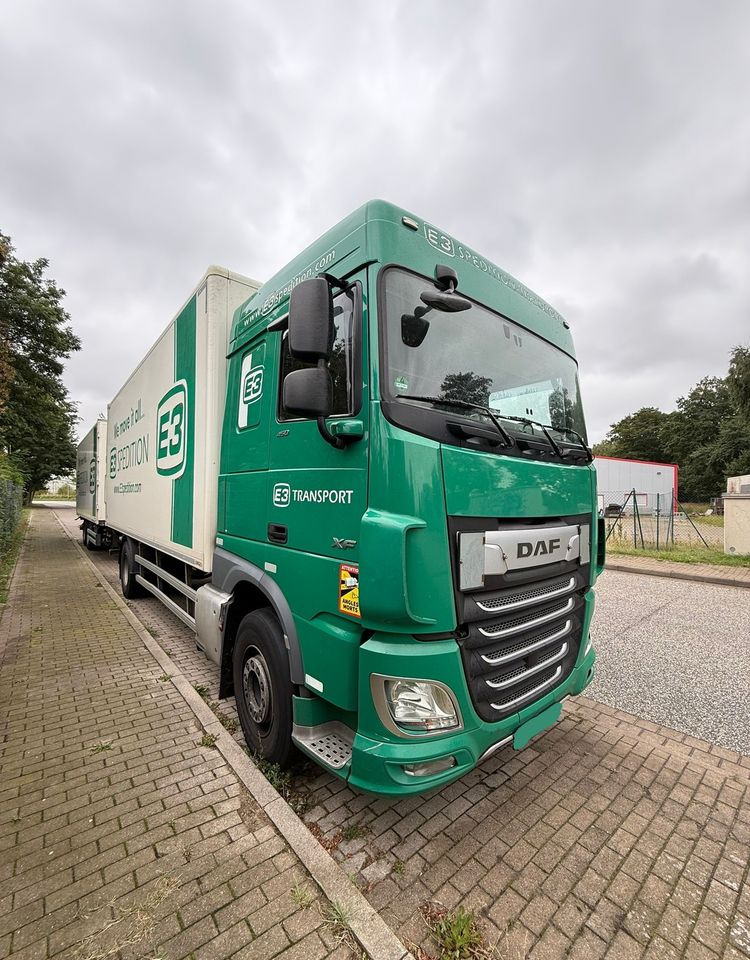 DAF XF ZESTAW TANDEM 2021 ORYGINALNY PRZEBIEG z Niemiec / PRZEJAZDOWY Z WINDĄ / - شاحنة مقفلة: صورة 4 DAF XF ZESTAW TANDEM 2021 ORYGINALNY PRZEBIEG z Niemiec / PRZEJAZDOWY Z WINDĄ / - شاحنة مقفلة: صورة 4