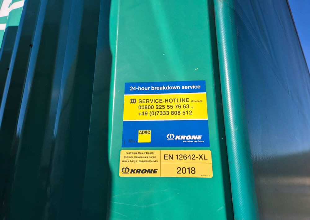 Krone BDE STANDARD PODNOSZONY DACH / z Niemiec PONADGABARYTY POSZERZANA OPONY 80% Krone BDE STANDARD PODNOSZONY DACH / z Niemiec PONADGABARYTY POSZERZANA OPONY 80%: صورة 6